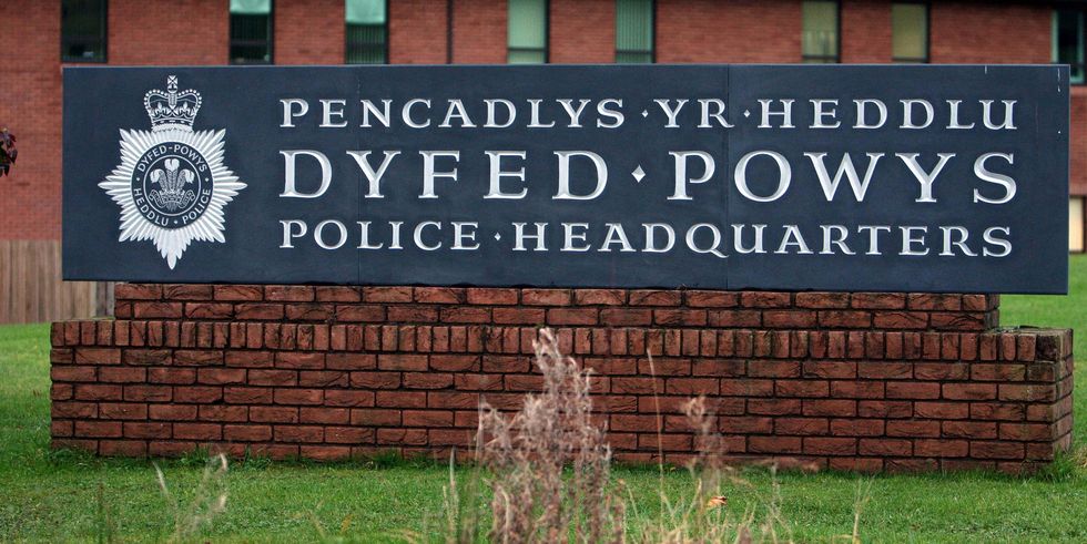 Dyfed Powys Police Headquarters in Nantgaredig outside Carmarthen.