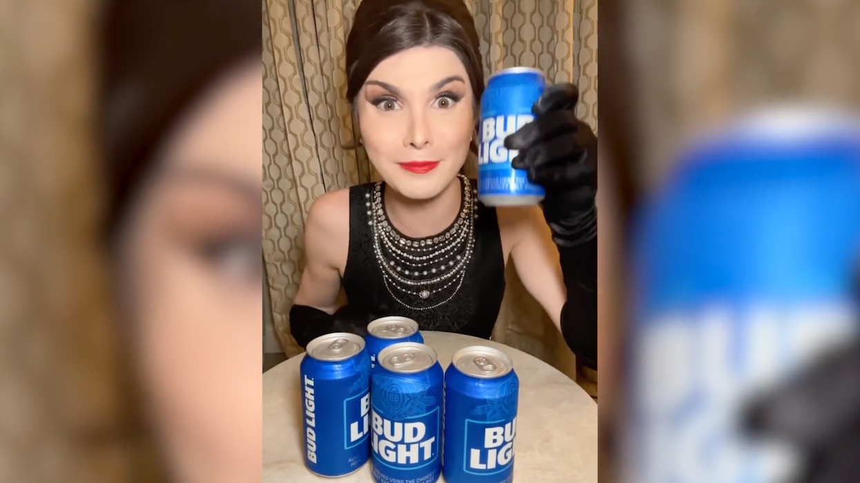 Dylan Mulvaney promotes Bud Light on her TikTok
