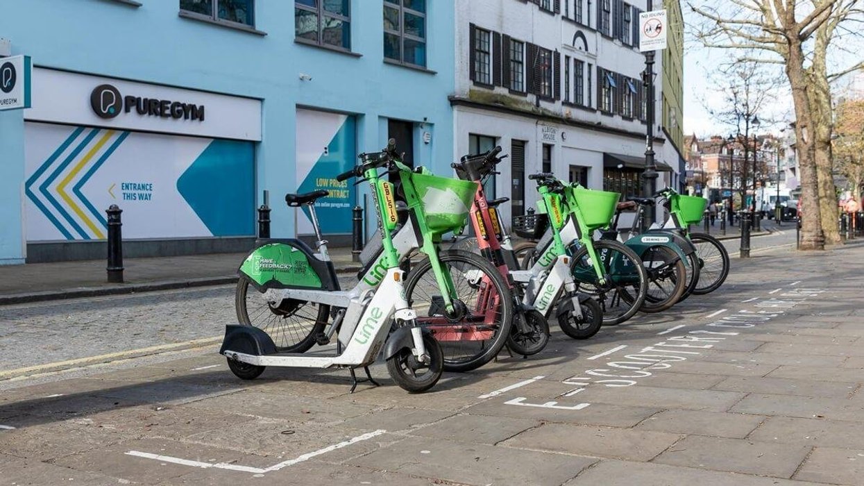 E-bike parking space