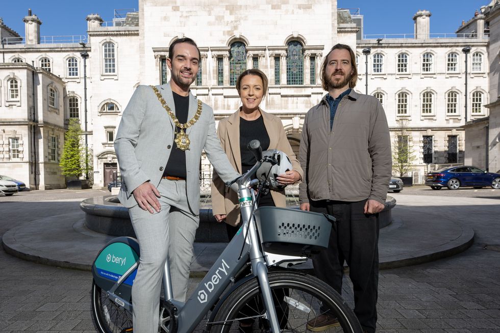 E-bike provider beryl and Belfast councillors