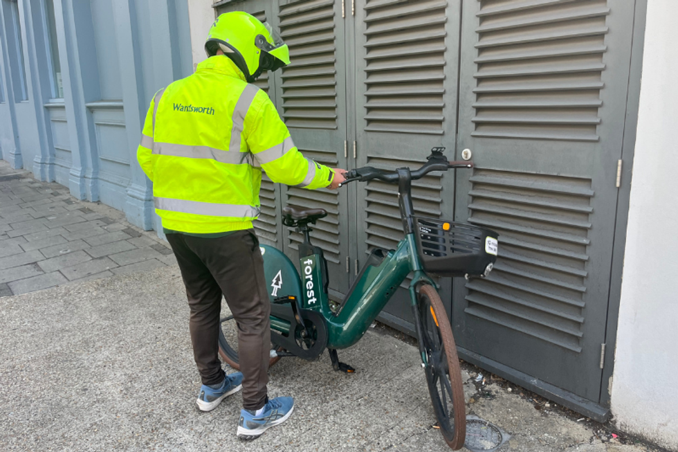 E-bike seized