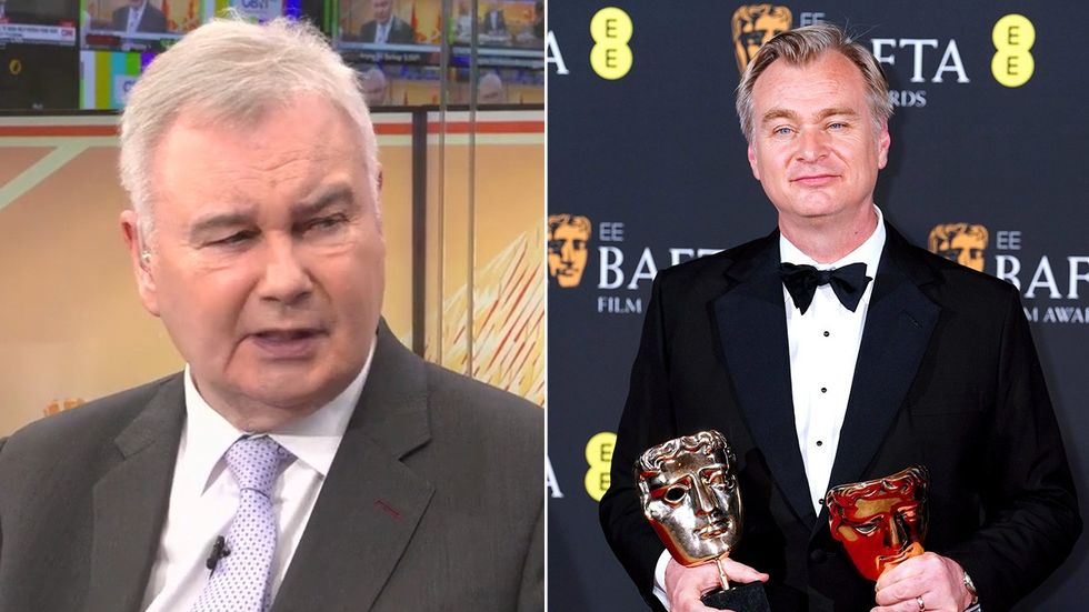 Eamonn Holmes and Christopher Nolan