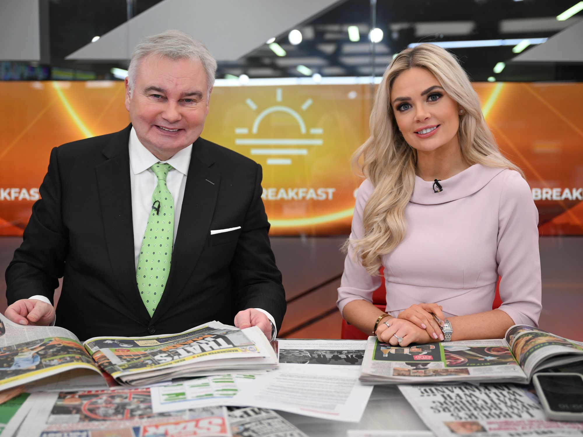 Eamonn Holmes and Ellie Costello