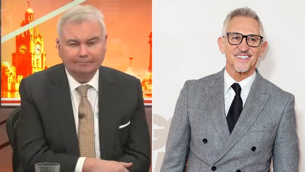 Eamonn Holmes and Gary Lineker