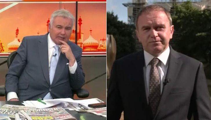 Eamonn Holmes and George Eustice