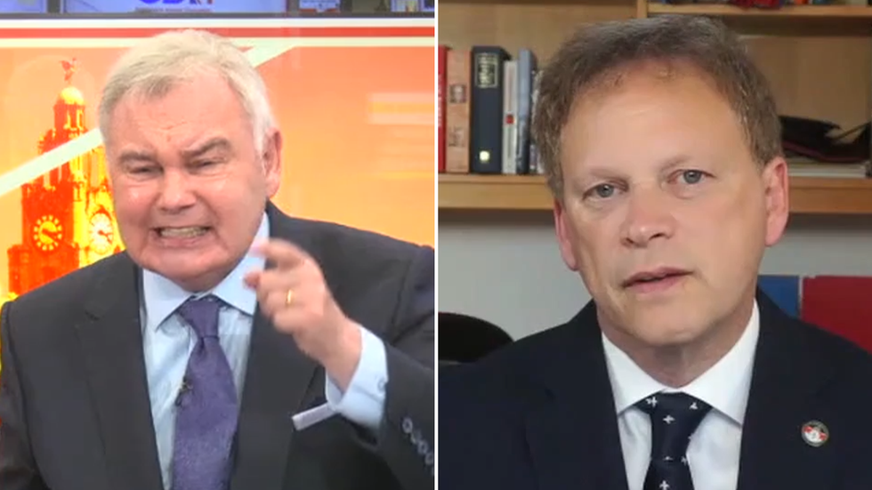 Eamonn Holmes and Grant Shapps