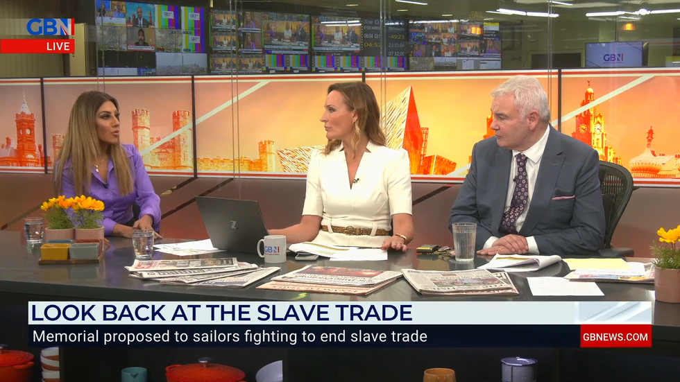 Eamonn Holmes and Isabel Webster present GB News