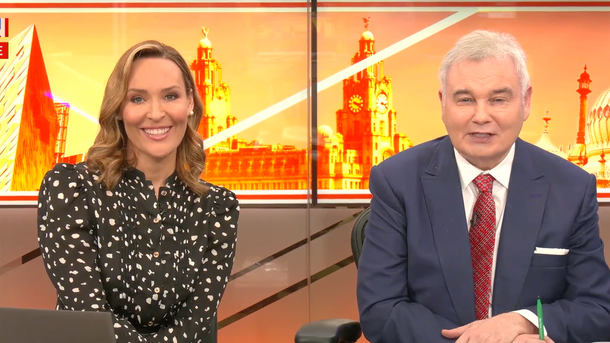 Eamonn Holmes and Isabel Webster