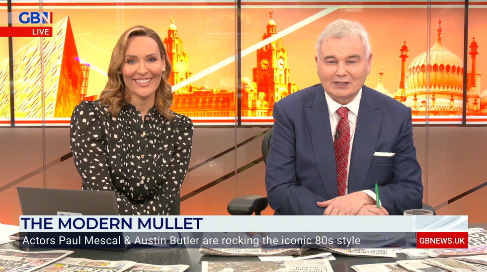 Eamonn Holmes and Isabel Webster