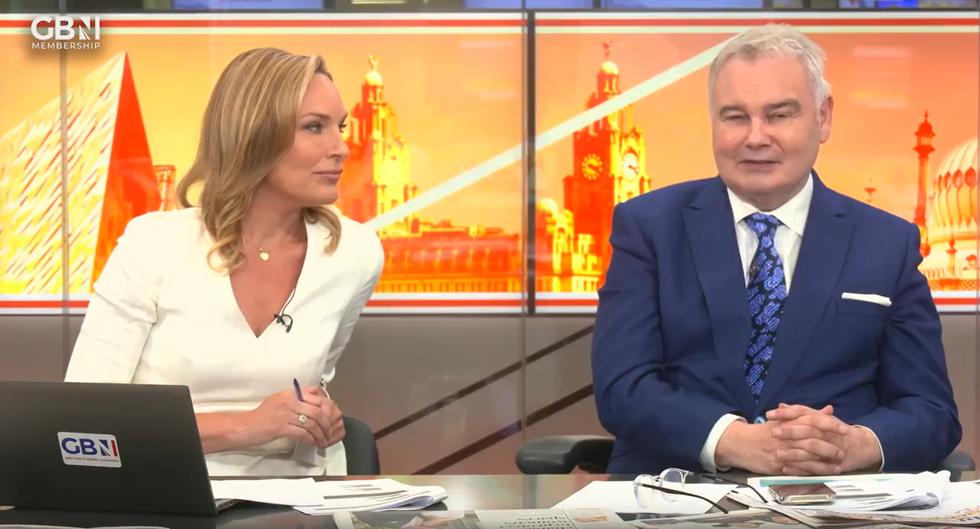 Eamonn Holmes and Isabel Webster