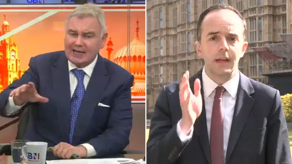 Eamonn Holmes and James Murray