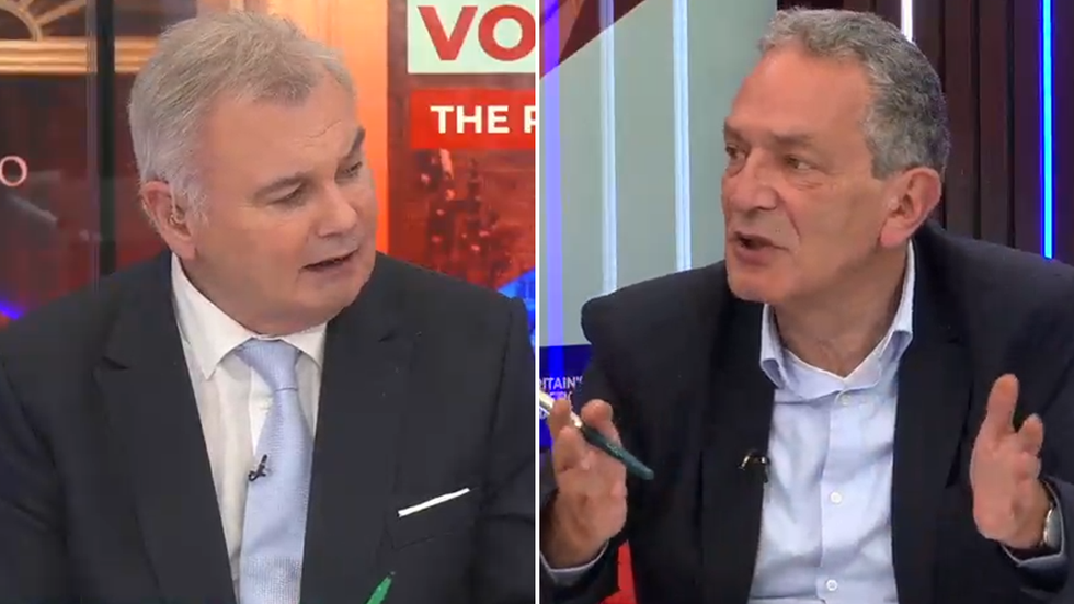 Eamonn Holmes and Maurice Glasman