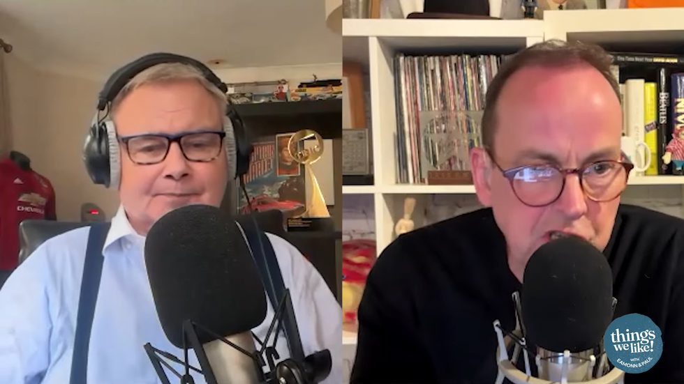 Eamonn Holmes and Paul Coyte