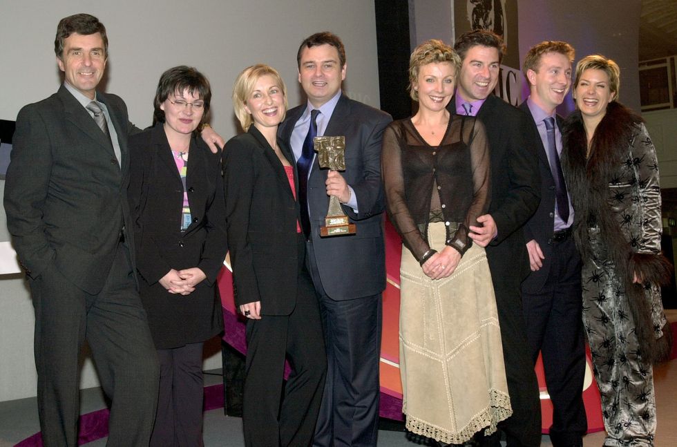 Eamonn Holmes and Penny Smith in 2000