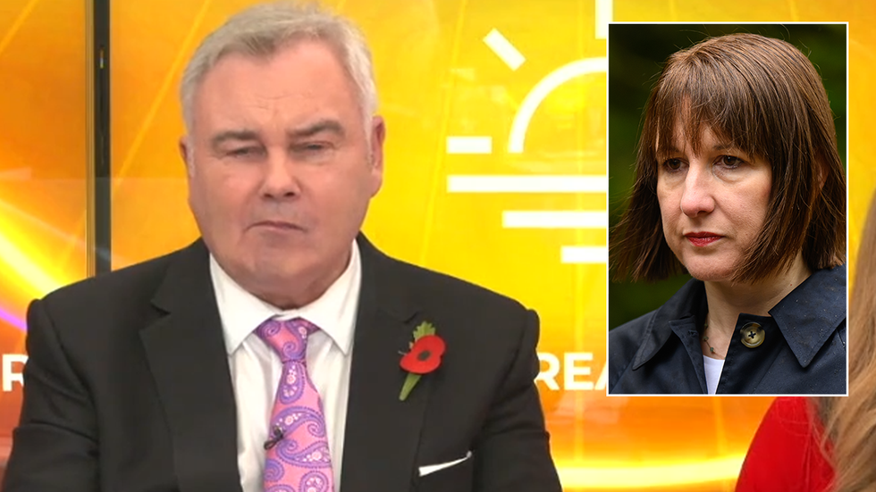 Eamonn Holmes and Rachel Reeves