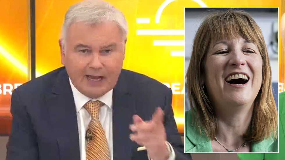 Eamonn Holmes and Rachel Reeves