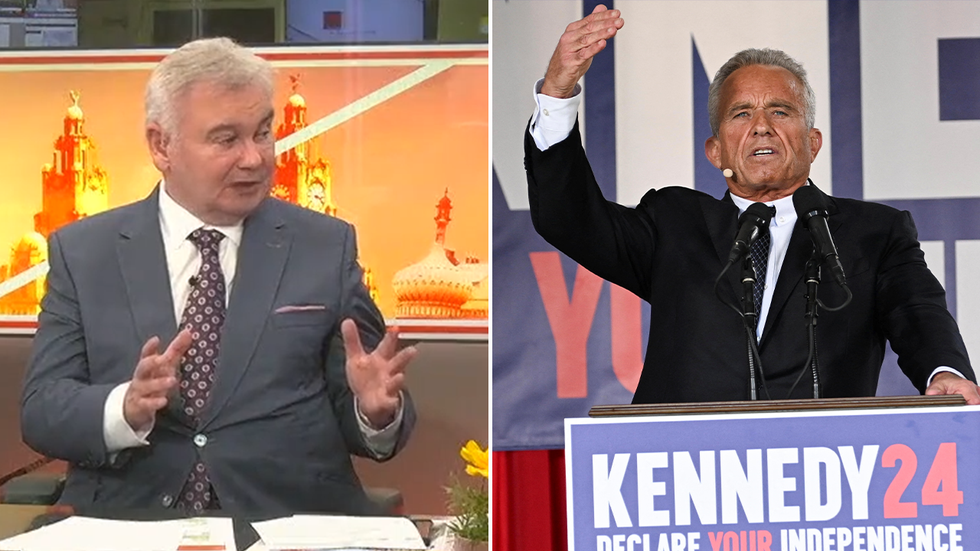 Eamonn Holmes and Robert F Kennedy Jr