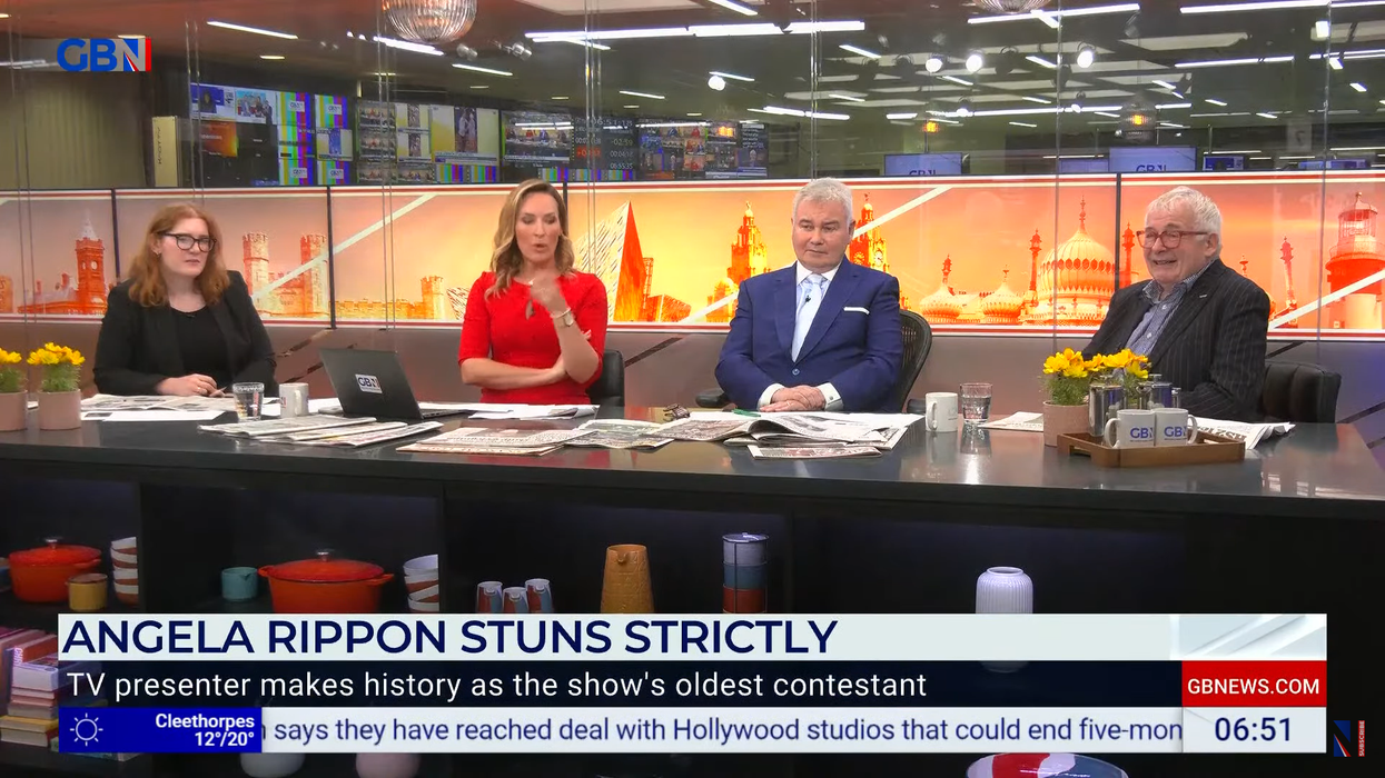 Eamonn Holmes and the GB News panel