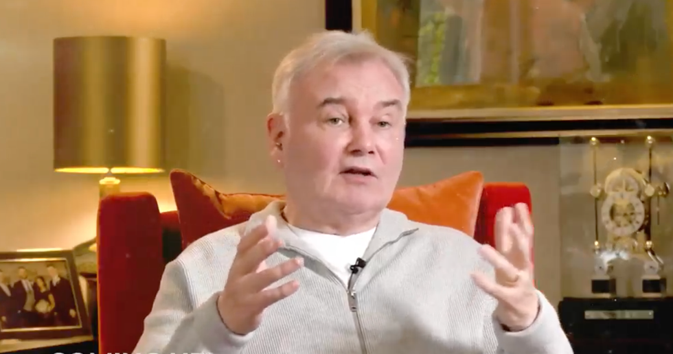 Eamonn Holmes being interviewed