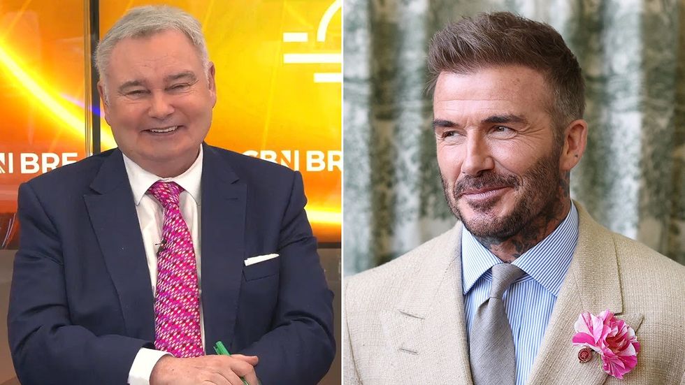 Eamonn Holmes, David Beckham