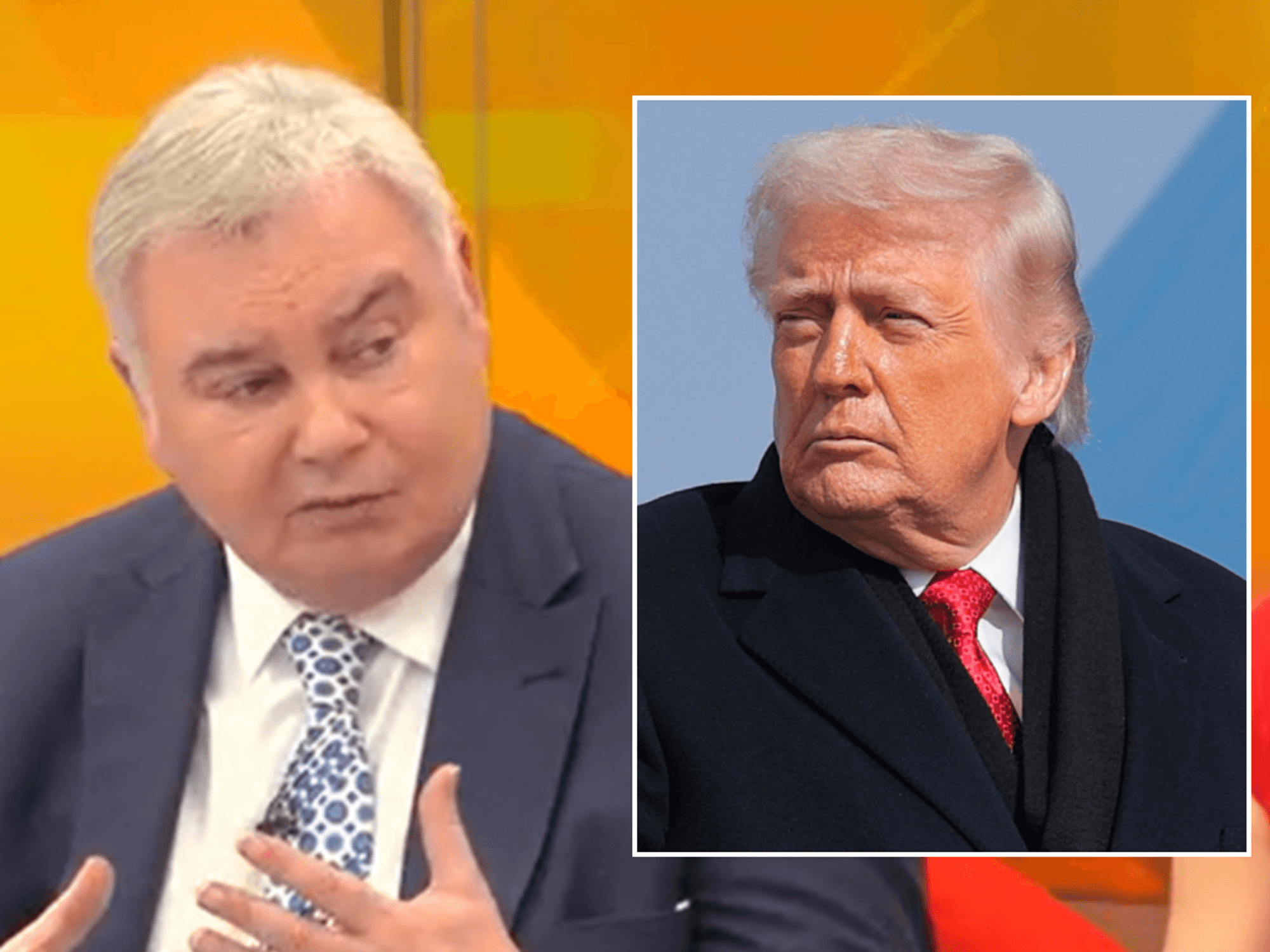 Eamonn Holmes; Donald Trump