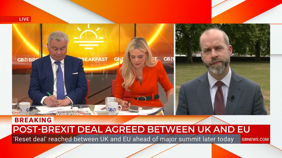 Eamonn Holmes, Ellie Costello and Jonathan Reynolds