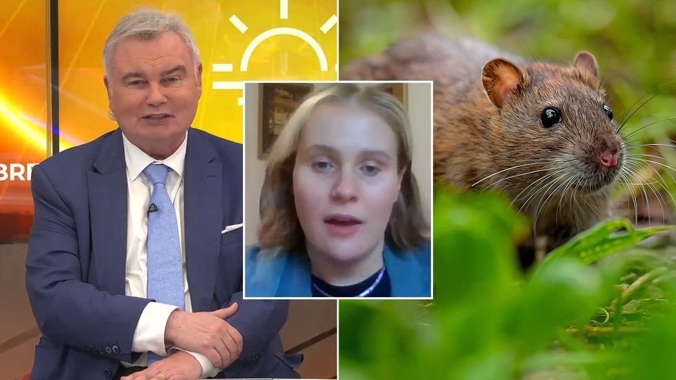 Eamonn Holmes, Lucy Watson, rat