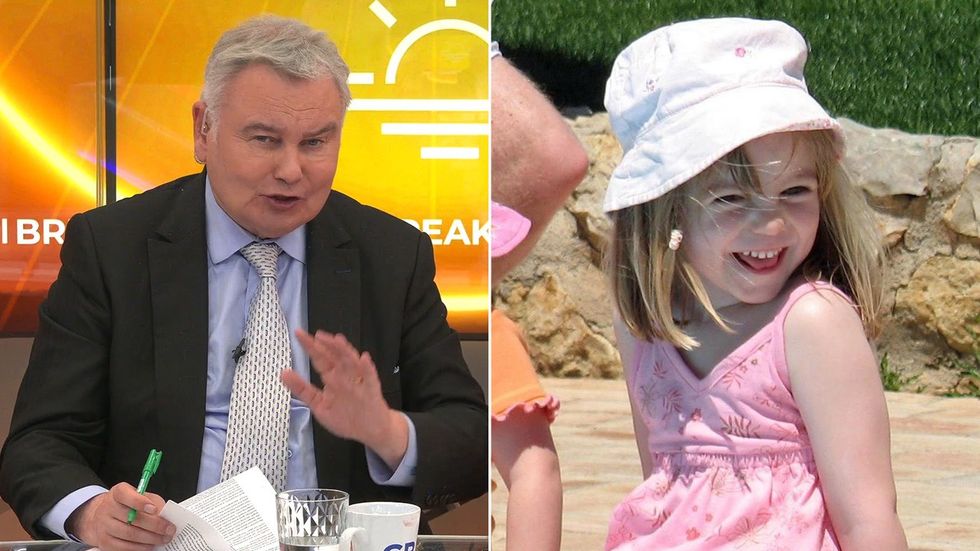 Eamonn Holmes, Madeleine McCann