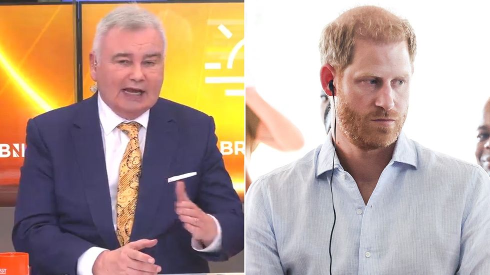 Eamonn Holmes, Prince Harry