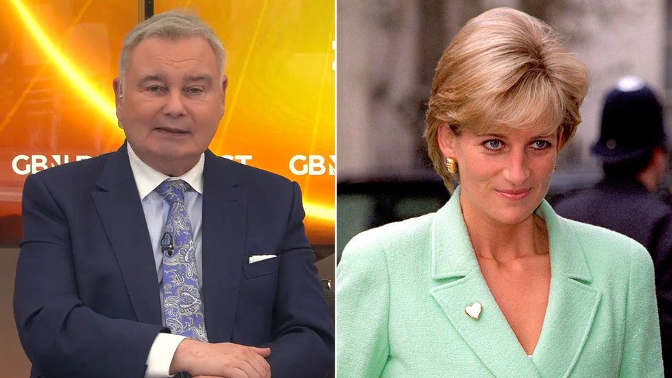 Eamonn Holmes, Princess Diana