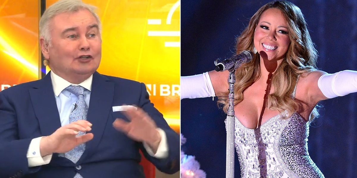 NextImg:Eamonn Holmes recalls disastrous interview with diva Mariah Carey: 'She refused to sit up!'