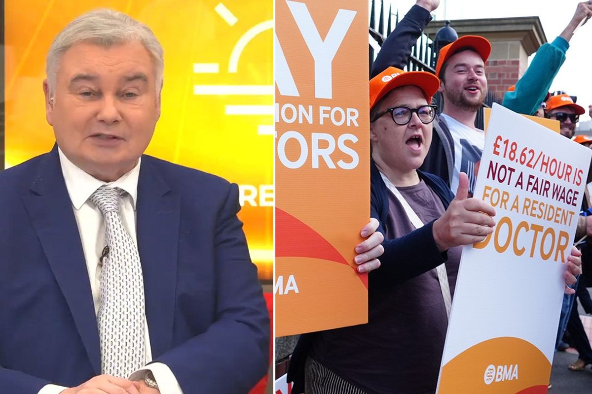 Eamonn Holmes, resident doctors