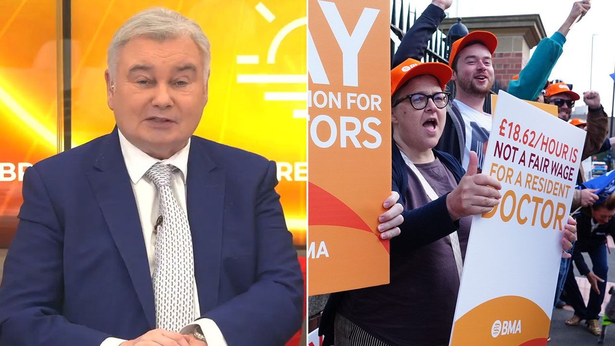 Eamonn Holmes, resident doctors