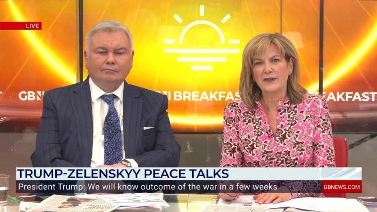 Eamonn Holmes labels Ukraine talks ‘an absolute disgrace’ as he tells MP 'I'm worried about your country'