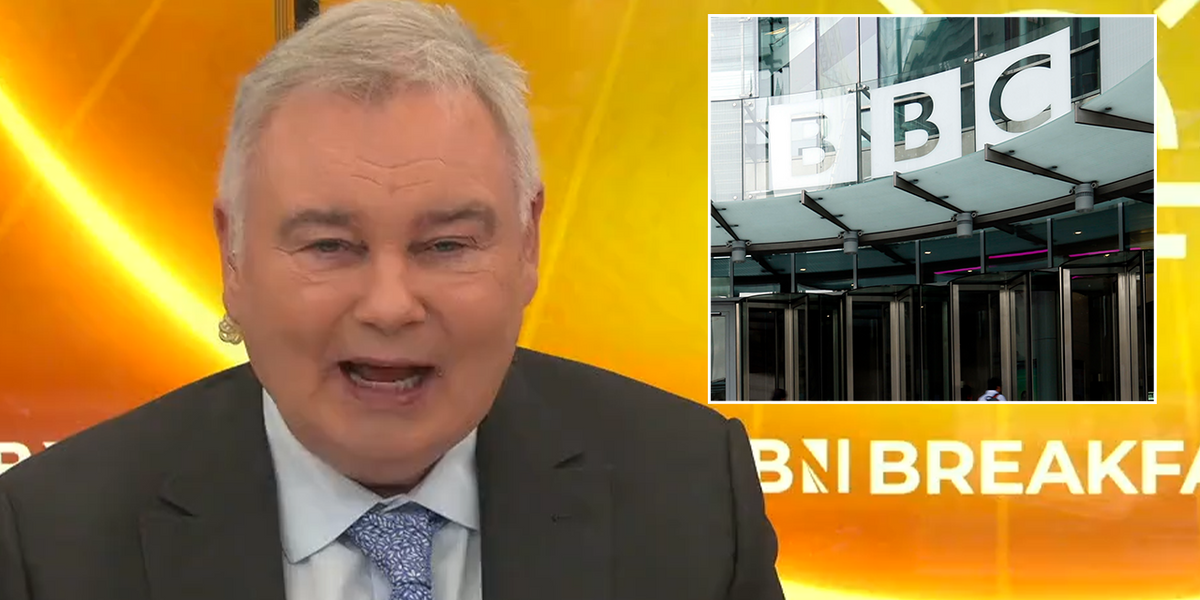 NextImg:Eamonn Holmes admits ‘I had to smile’ as he takes aim at BBC and Channel 4’s ‘hand-wringing’