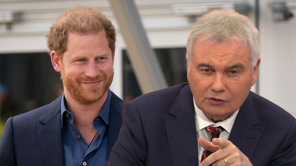 Eamonn Holmes urged Prince Harry to make amends with his brother.