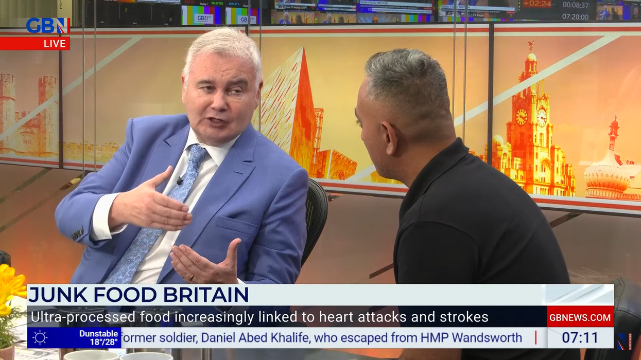 Eamonn Holmes was left fuming at the food companies