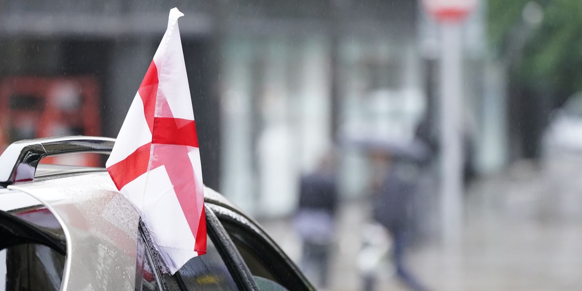 NextImg:England fans could be fined up to £1,000 for flying St George's Cross in bizarre rule