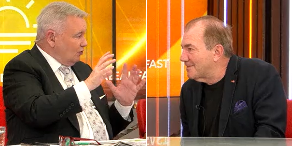 NextImg:'Gosh!' Eamonn Holmes STUNNED as expert tells him when we can expect Nasa buildings on the moon