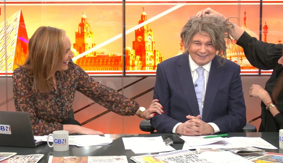 Eamonn joked that he wanted to look like \%22Mel Gibson in Braveheart\%22.