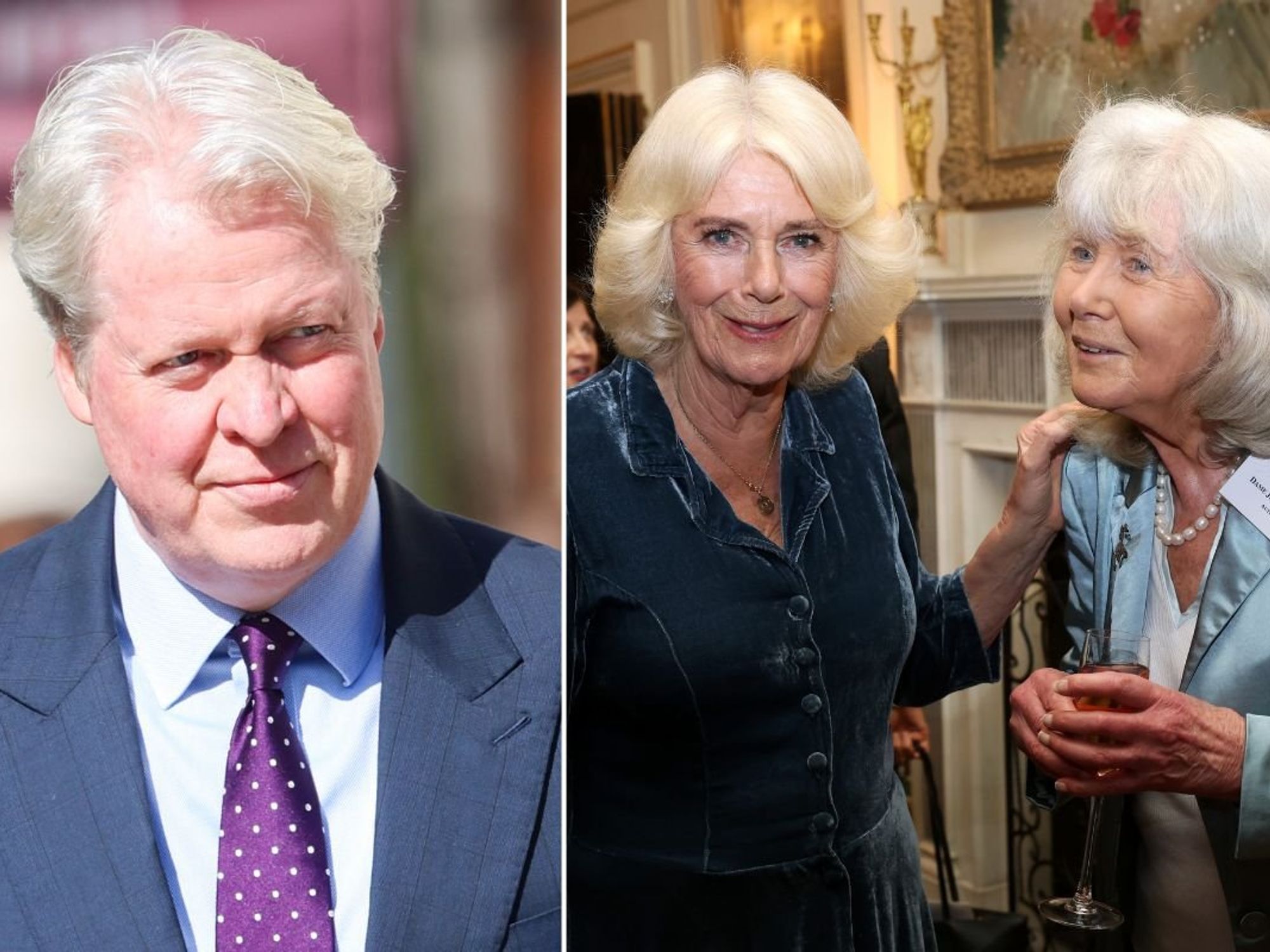 Earl Charles Spencer, Queen Camilla, Jilly Cooper