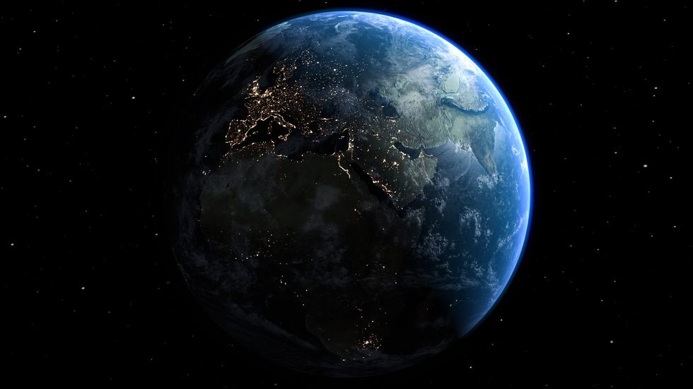 Earth in space