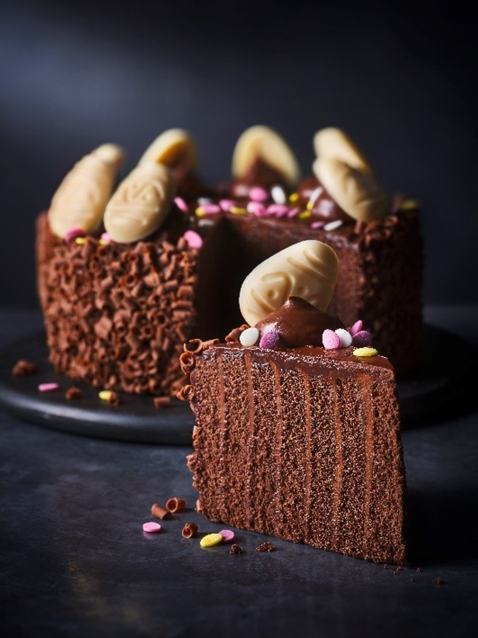 Easter Egg Chocolate Cake