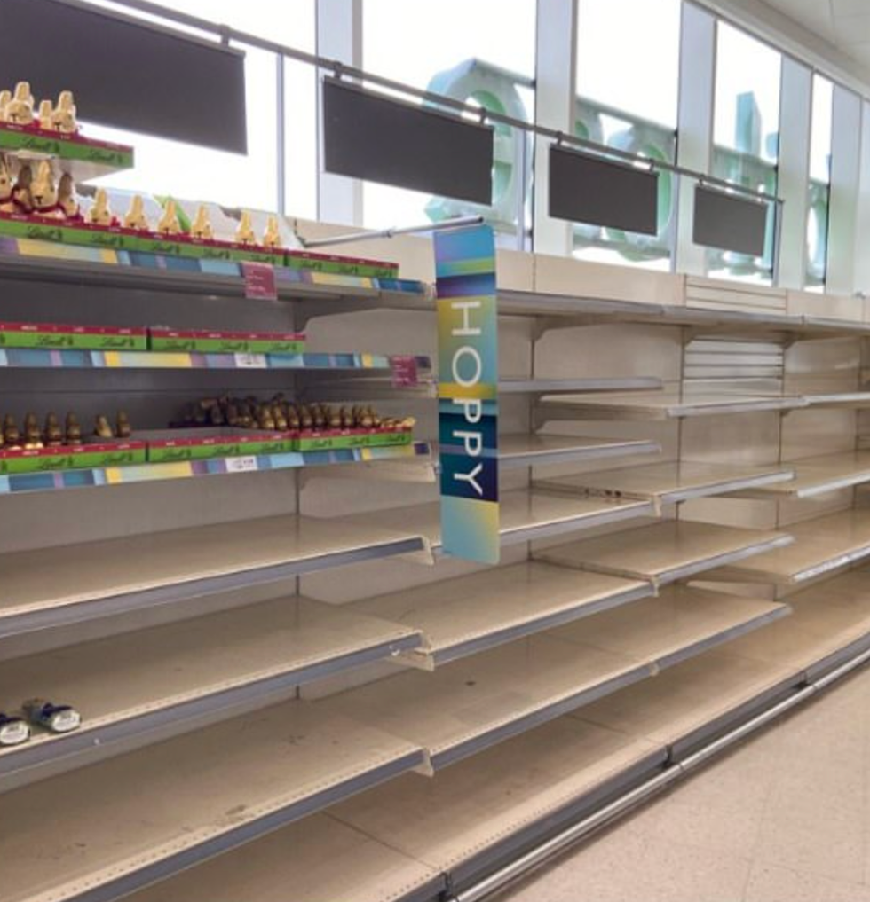 Easter eggs run out across UK