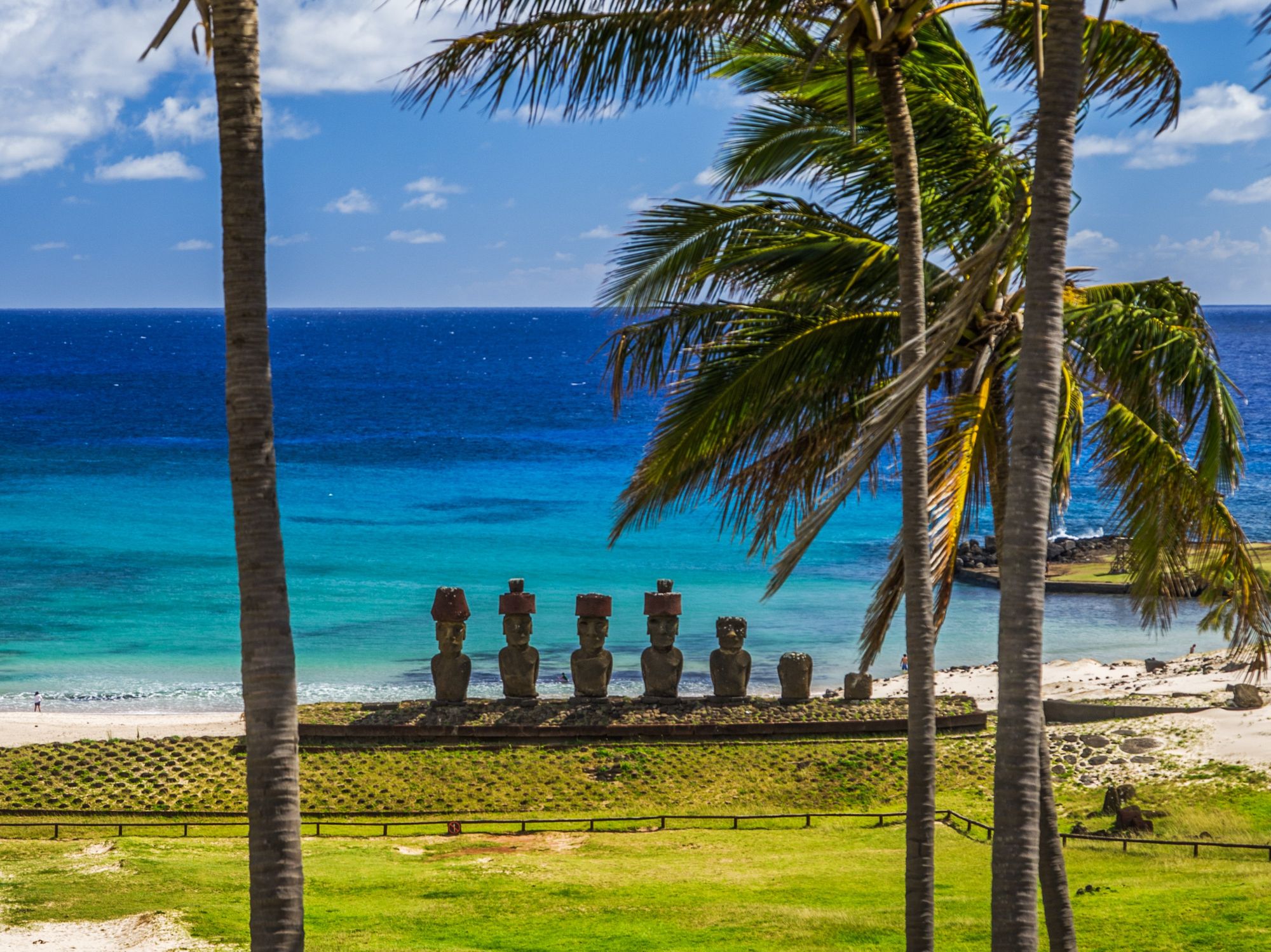 Easter Island's Anakena Beach