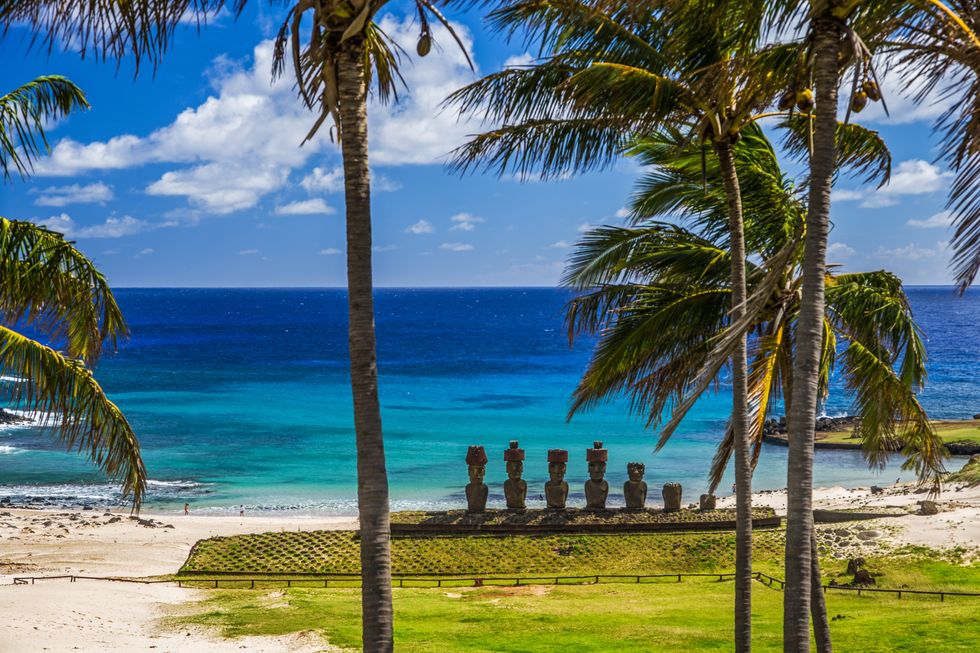Easter Island's Anakena Beach