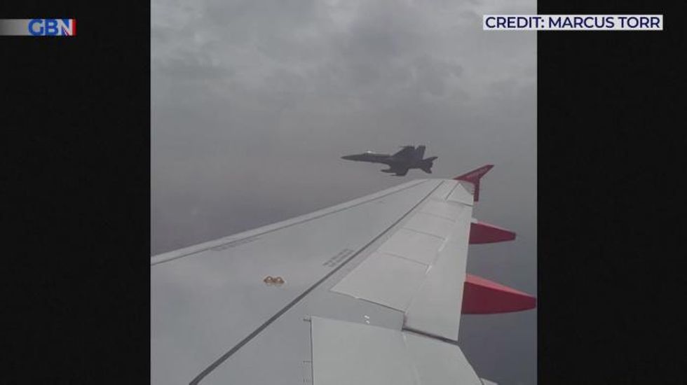 EasyJet flight to Menorca intercepted by fighter plane after tourist, 18, made 'bomb threat'