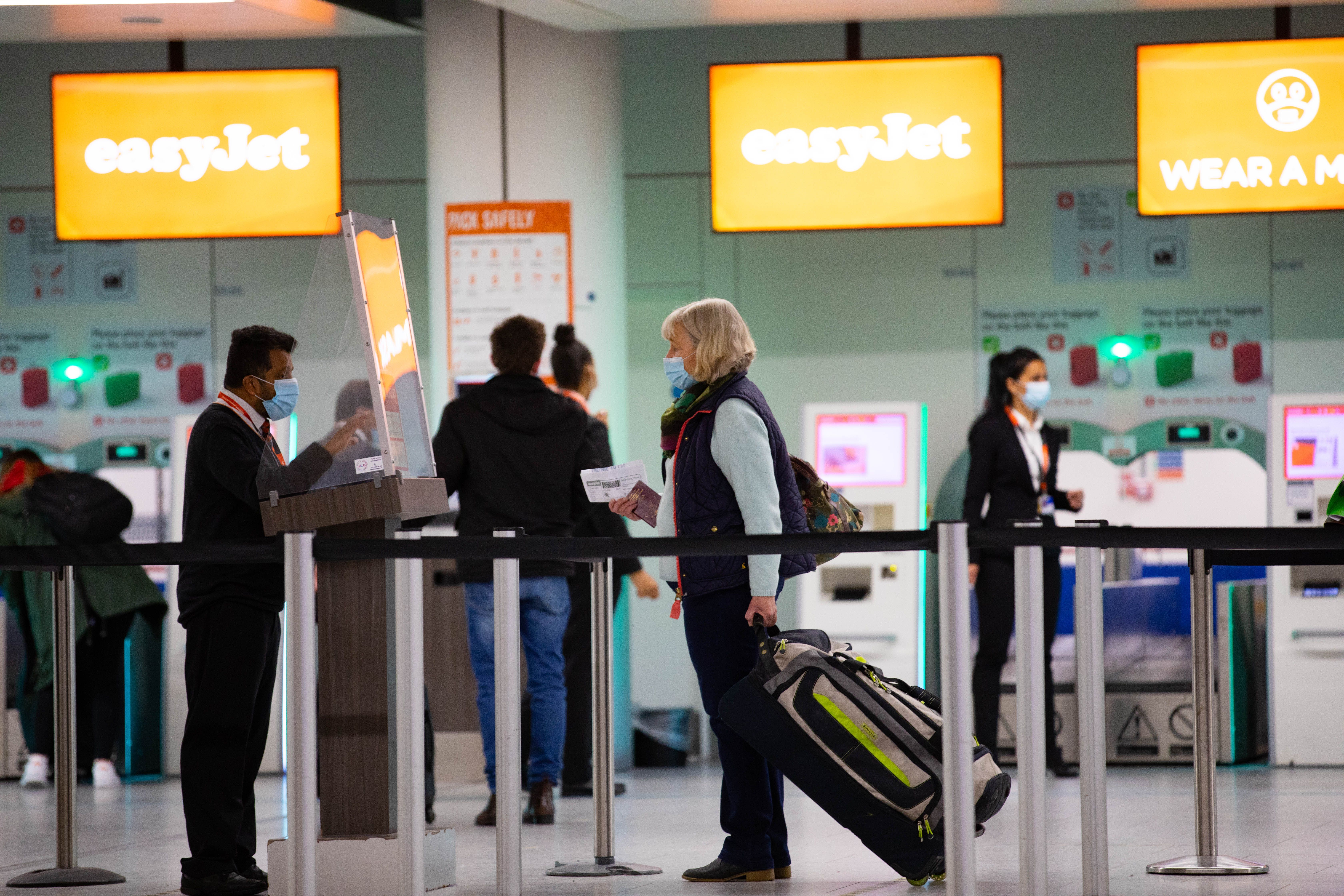 easyJet customers have faced disruption