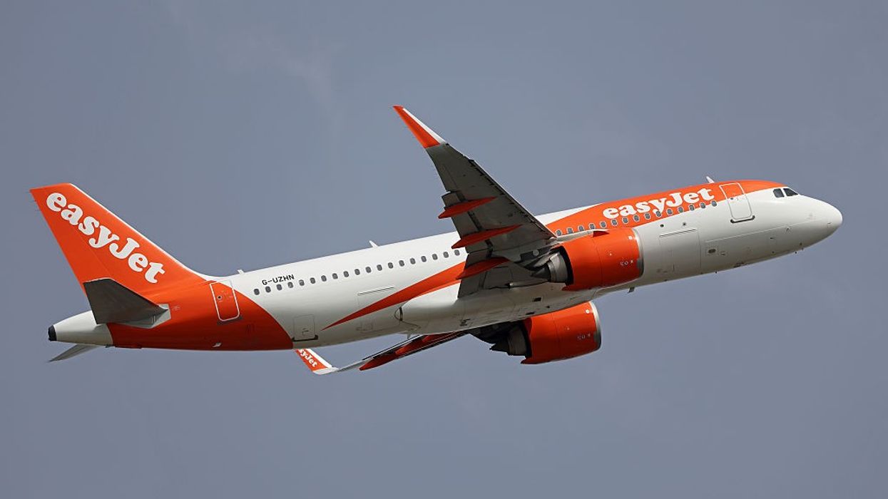 easyJet flight