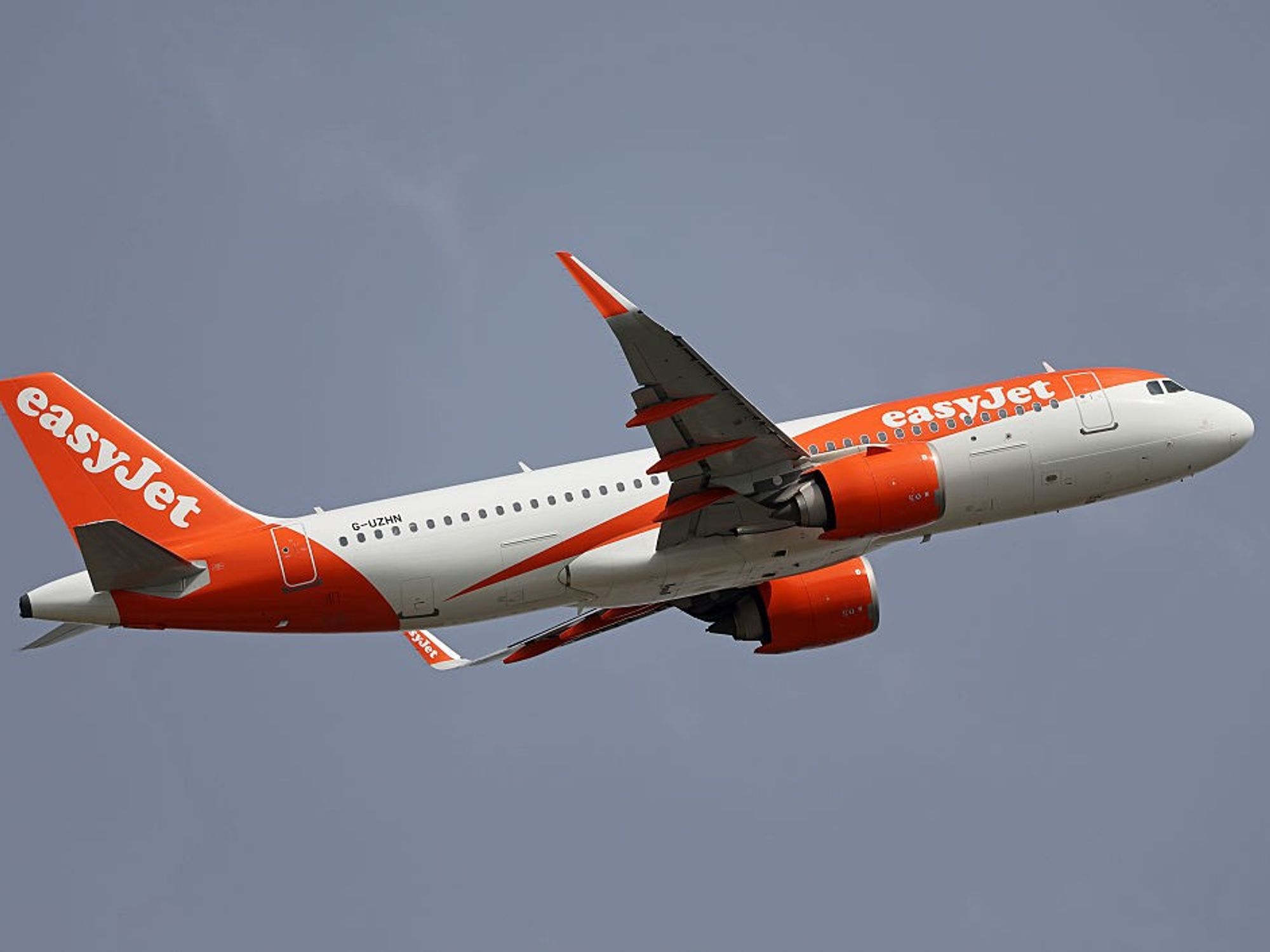 easyJet flight
